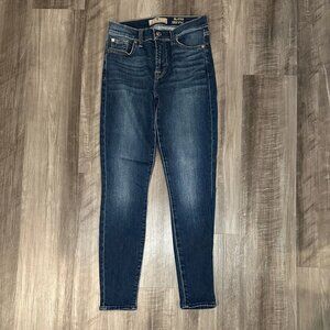 7 For All Mankind Women's Blue Skinny Jeans